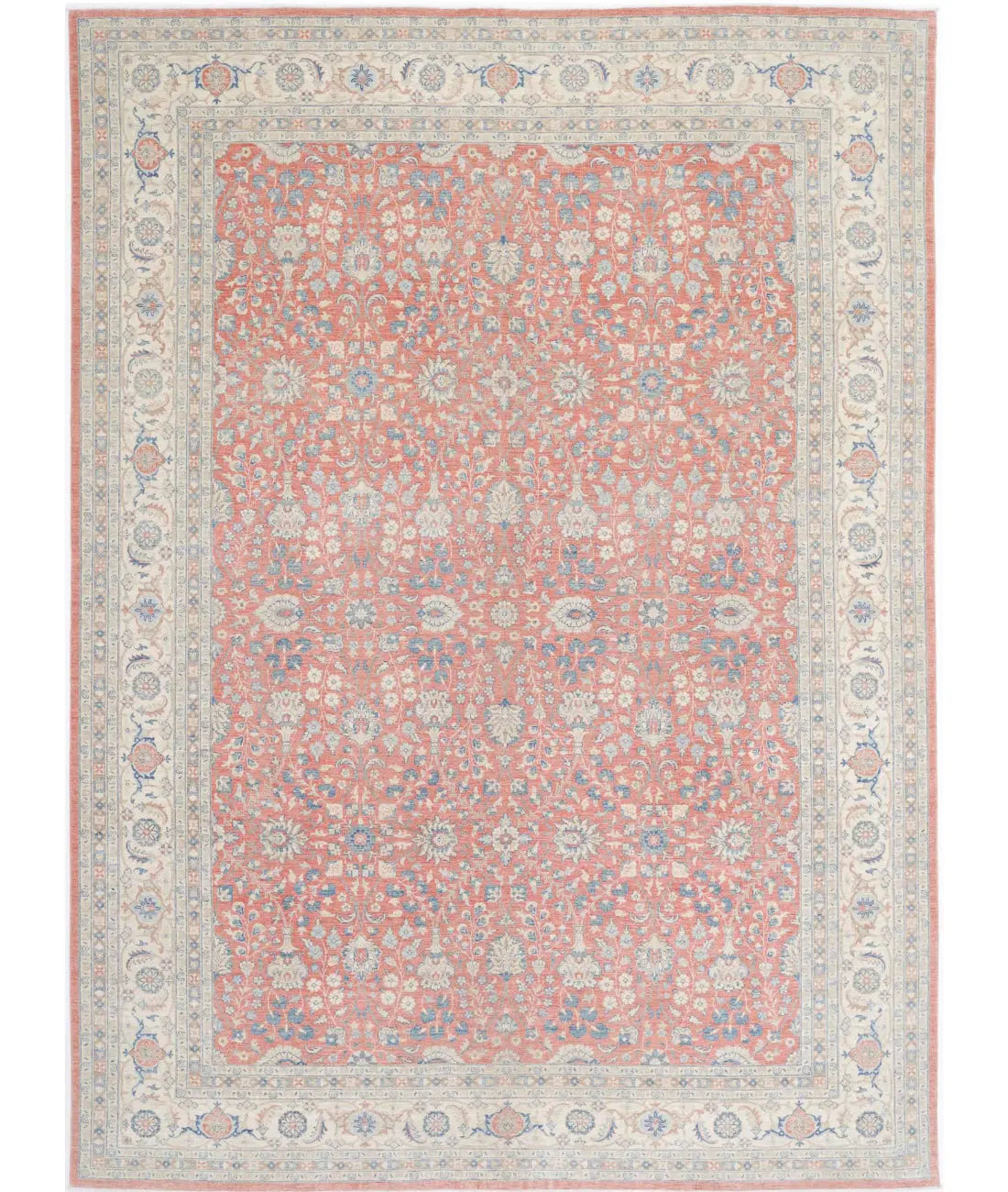 Hand Knotted Ariana Haji Jalili Wool Rug - 9'11'' x 13'5''