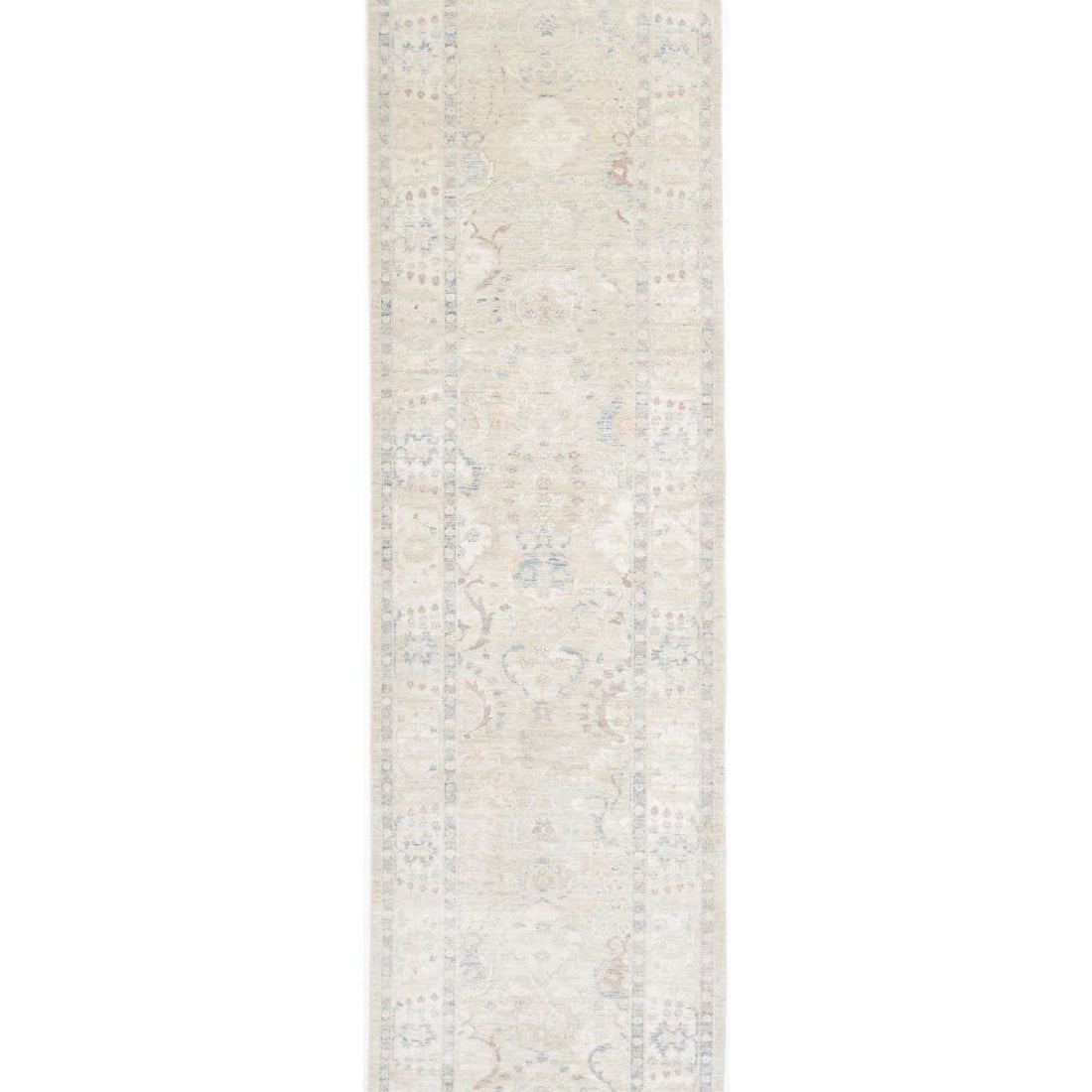 Hand Knotted Ariana Haji Jalili Wool & Silk Rug - 3'2'' x 12'10''