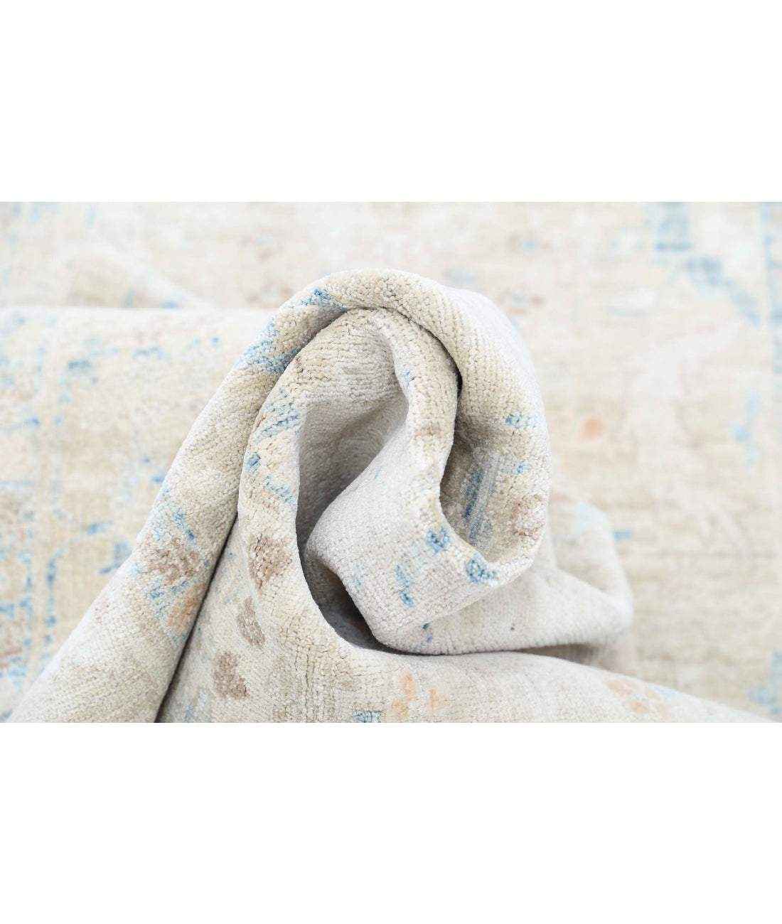 Hand Knotted Ariana Haji Jalili Wool & Silk Rug - 3'2'' x 12'10''