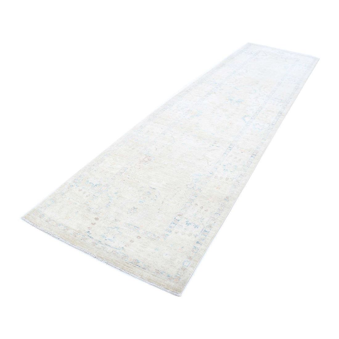 Hand Knotted Ariana Haji Jalili Wool & Silk Rug - 3'2'' x 12'10''