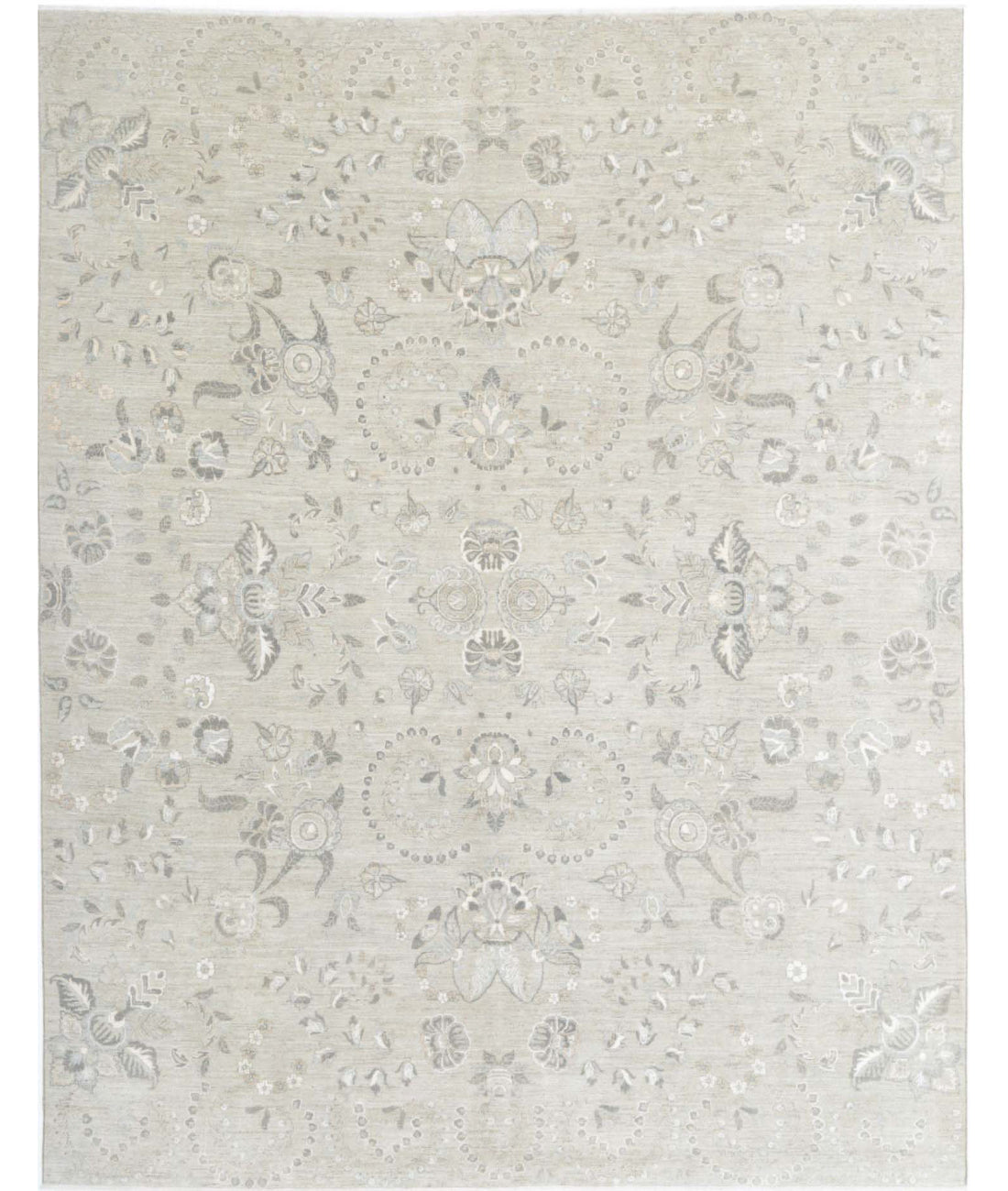 Hand Knotted Artemix Wool Rug - 7'11'' x 10'0''