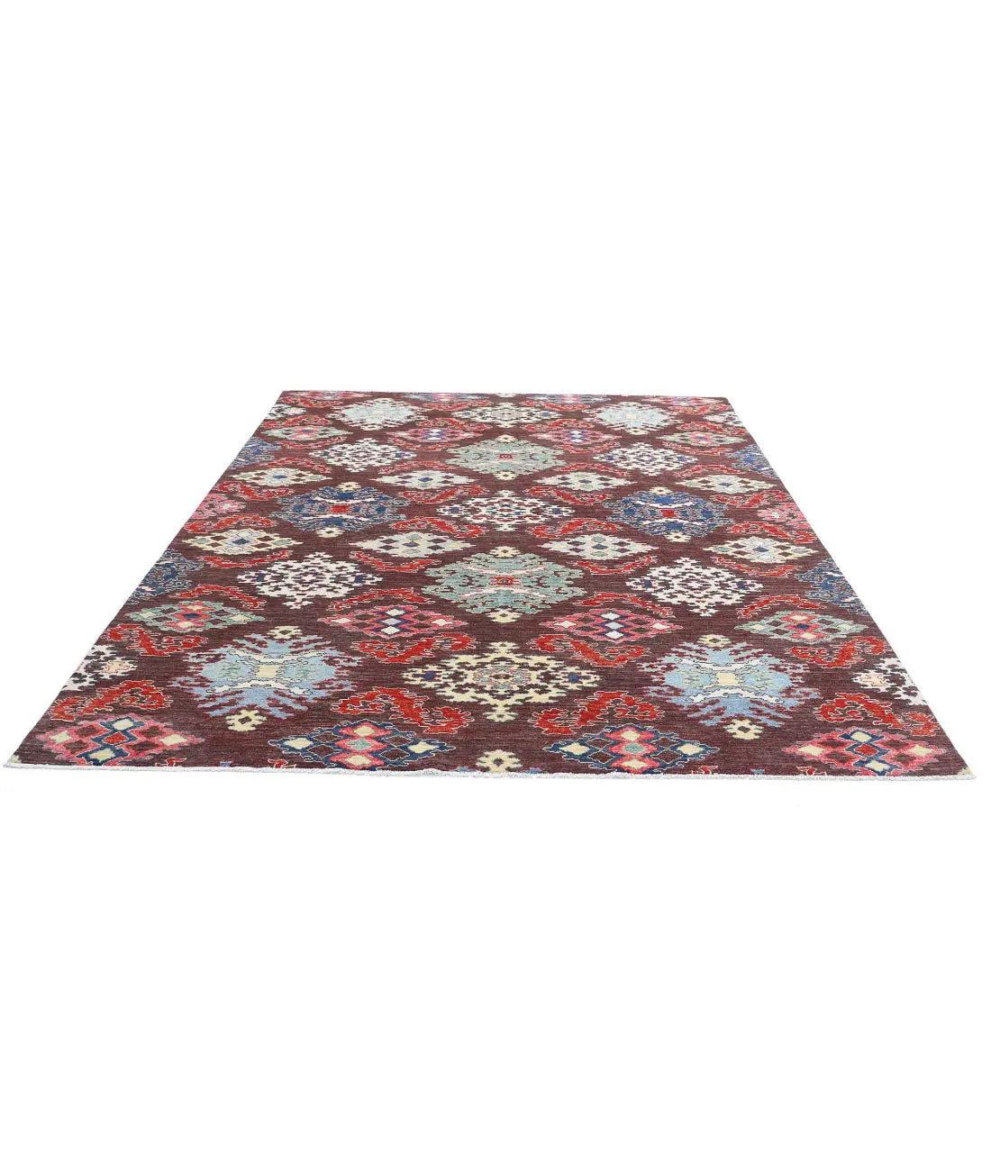 Hand Knotted Artemix Wool Rug - 8'0'' x 9'7'' - Arteverk Rugs Area rug