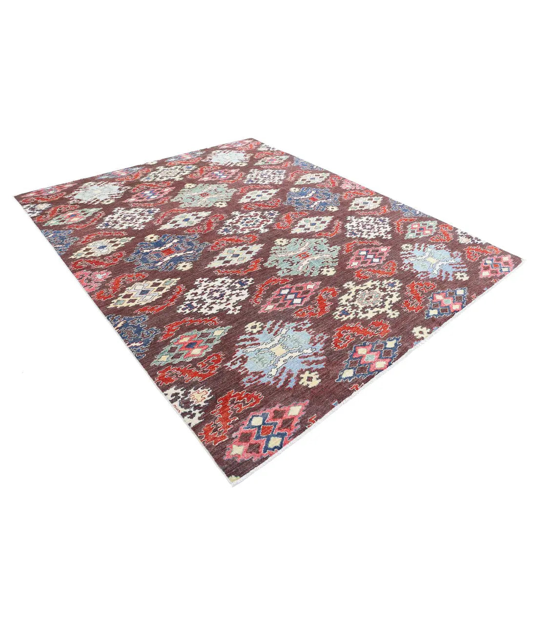 Hand Knotted Artemix Wool Rug - 8'0'' x 9'7'' - Arteverk Rugs Area rug