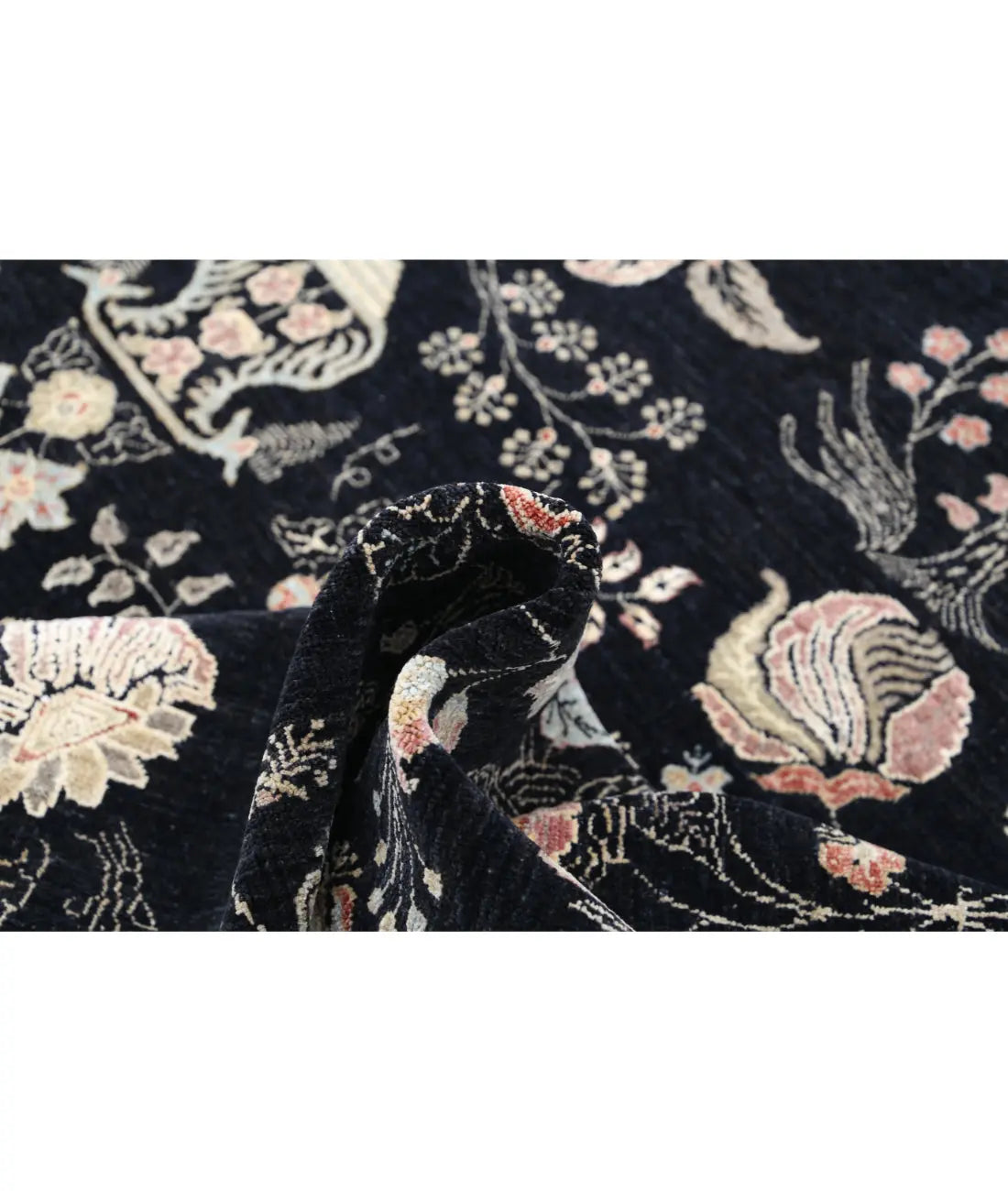 Hand Knotted Artemix Wool Rug - 9'8'' x 13'4''