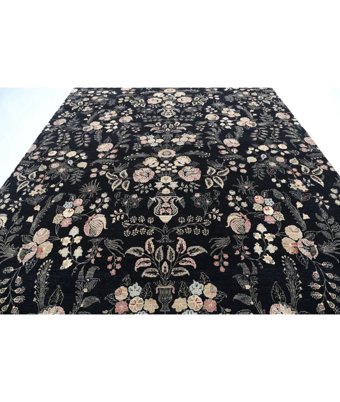 Hand Knotted Artemix Wool Rug - 9'8'' x 13'4''