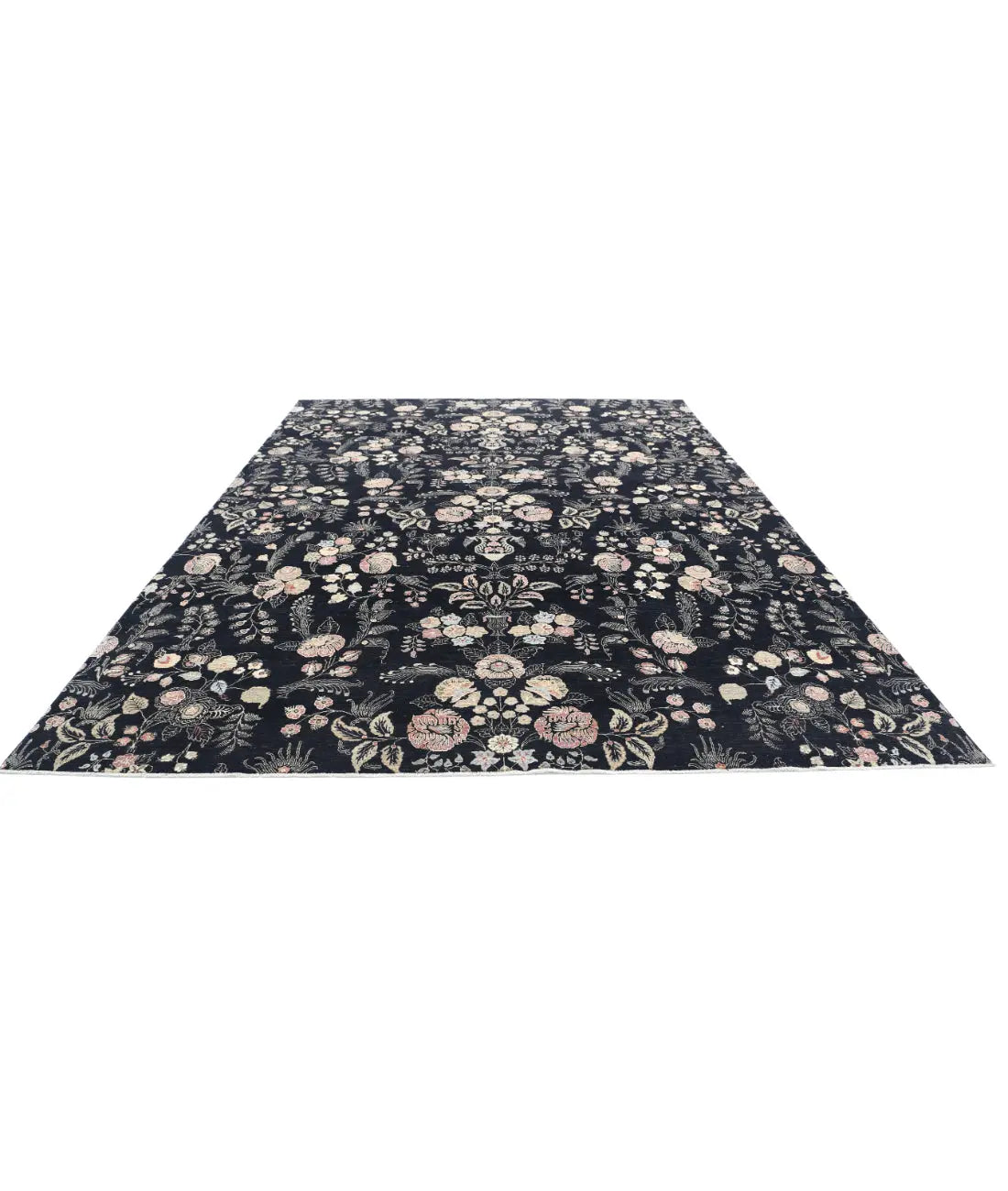 Hand Knotted Artemix Wool Rug - 9'8'' x 13'4''