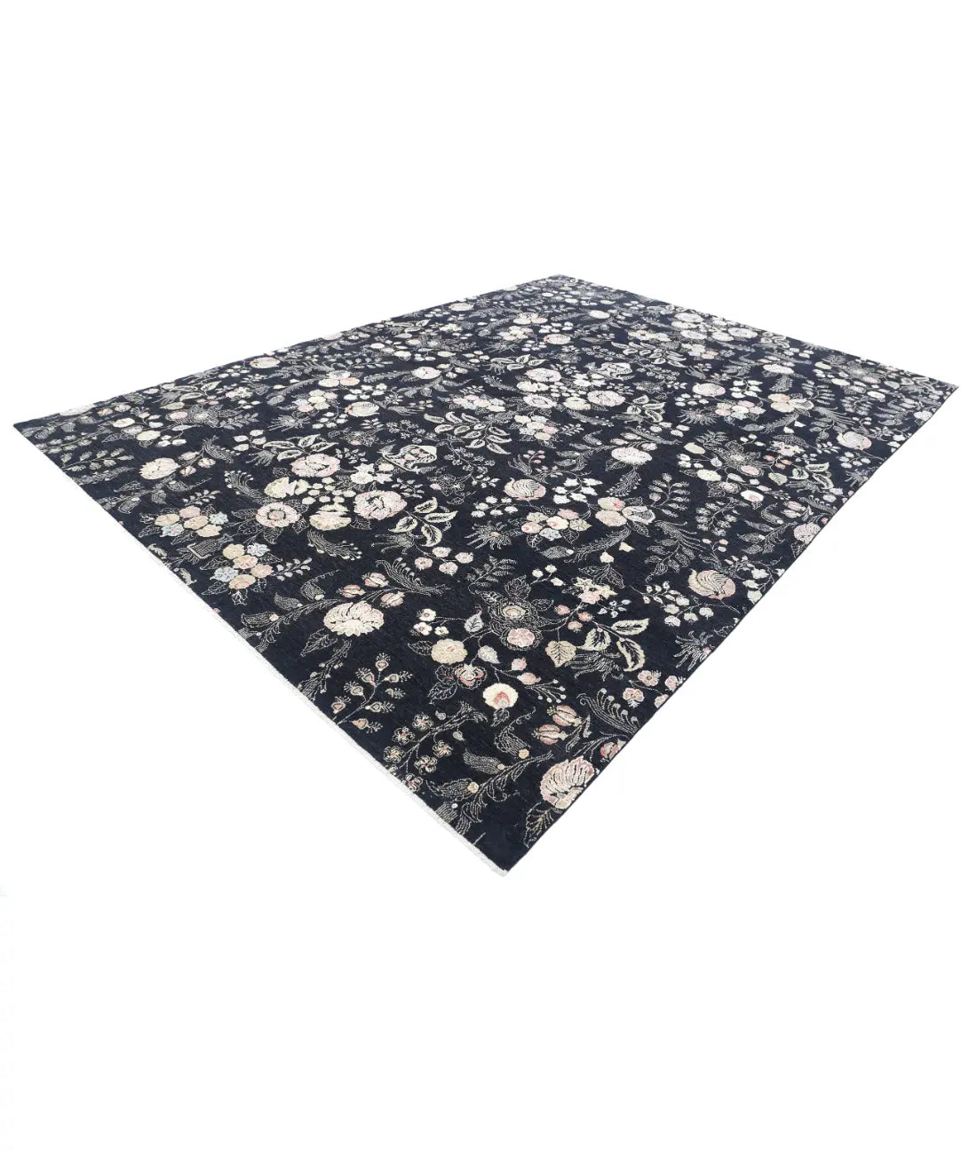 Hand Knotted Artemix Wool Rug - 9'8'' x 13'4''