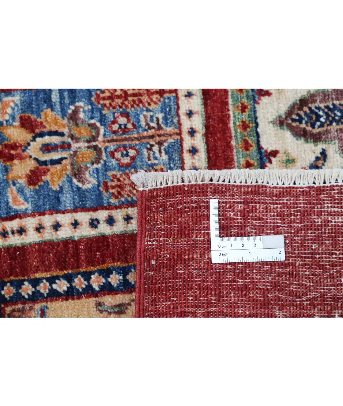 Hand Knotted Bakhtiari Wool Rug - 4'9'' x 6'7''