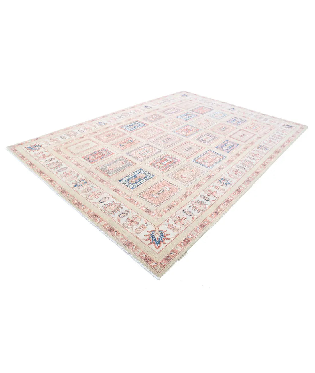 Hand Knotted Bakhtiari Wool Rug - 7'11'' x 11'6''