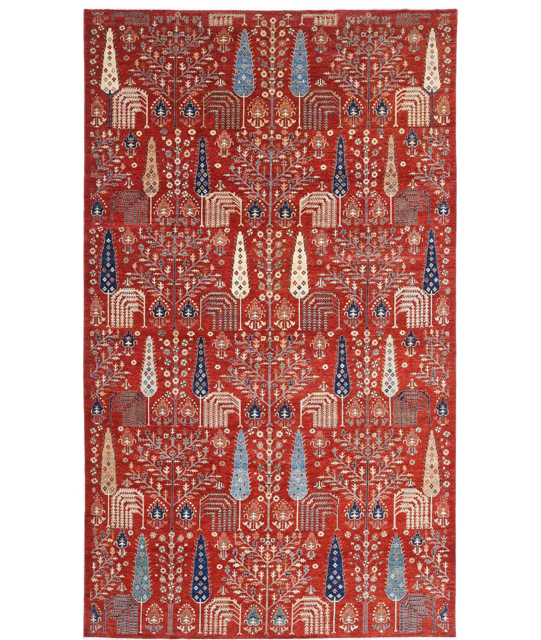 Hand Knotted Bakshaish Wool Rug - 10'0'' x 17'7''