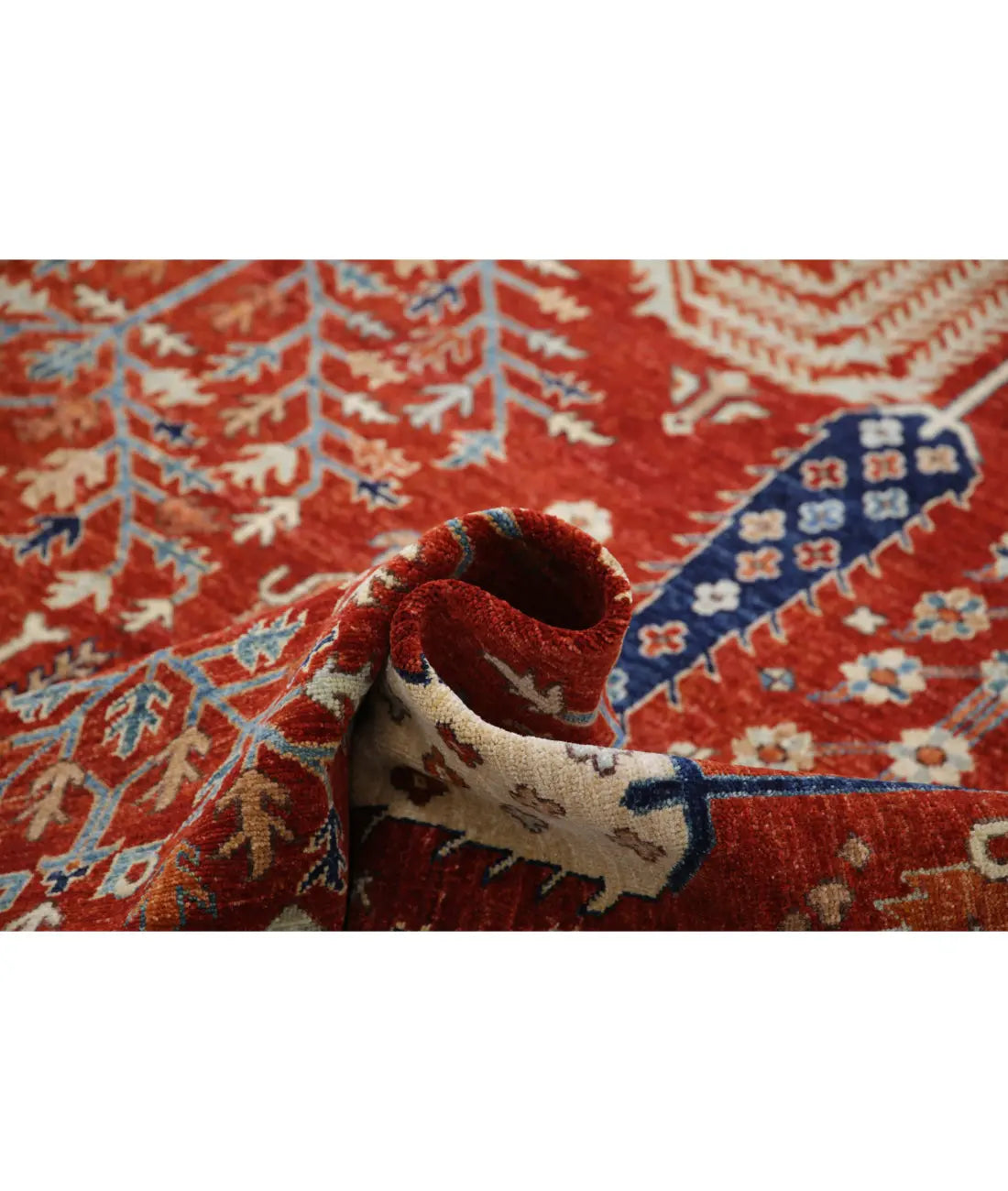 Hand Knotted Bakshaish Wool Rug - 10'0'' x 17'7''