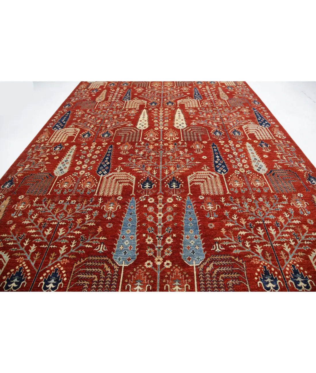 Hand Knotted Bakshaish Wool Rug - 10'0'' x 17'7''