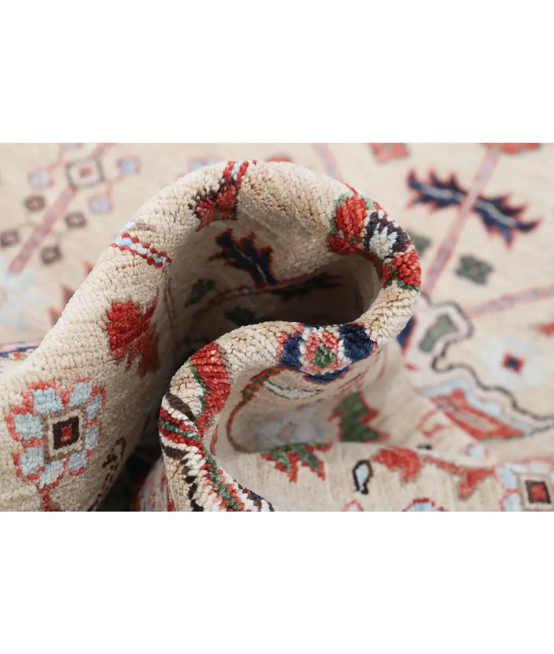 Hand Knotted Bakshaish Wool Rug - 7'10'' x 9'10'' - Arteverk Rugs Area rug