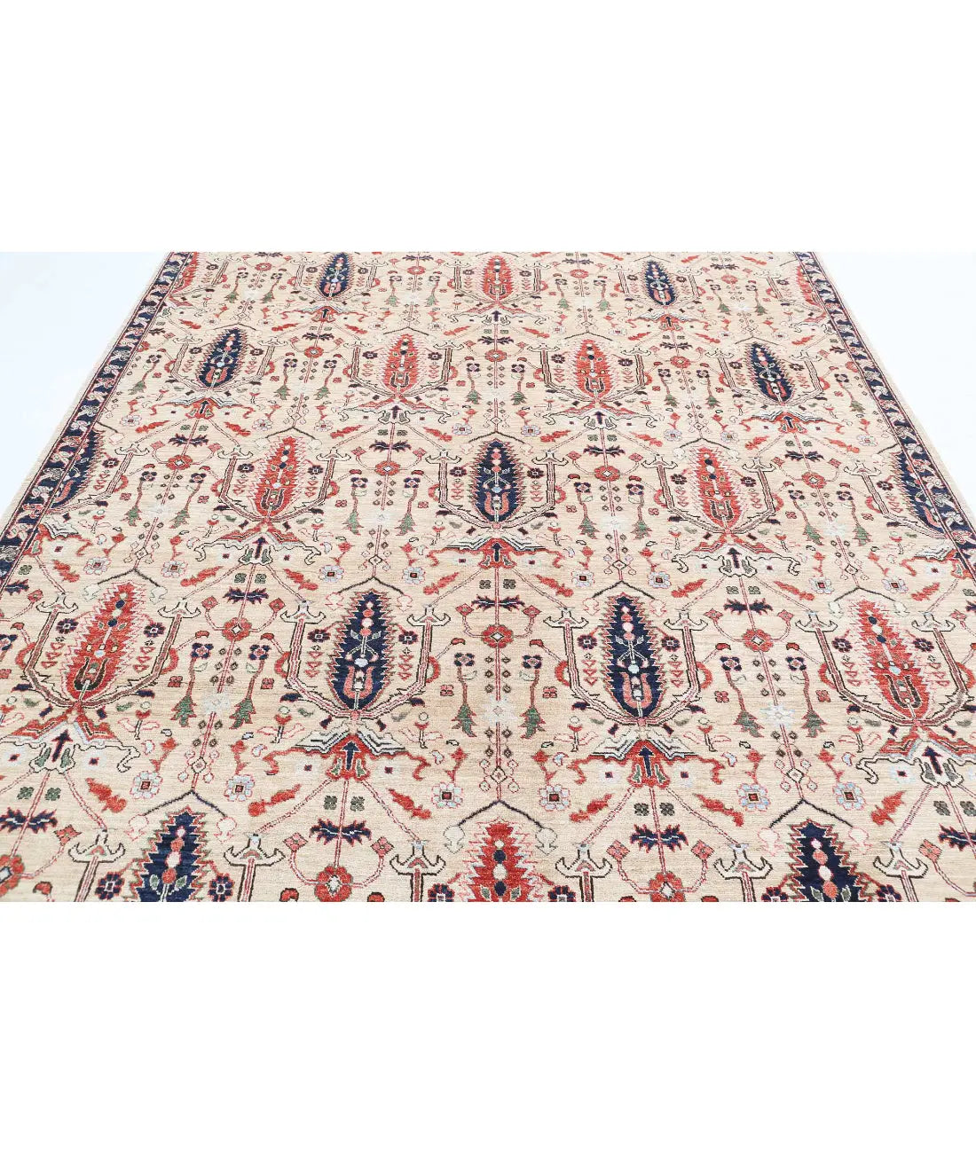 Hand Knotted Bakshaish Wool Rug - 7'10'' x 9'10'' - Arteverk Rugs Area rug