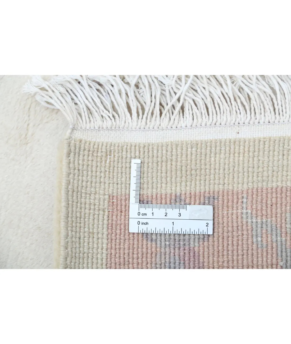 Alfombra china de lana anudada a mano - 2'6'' x 10'4''