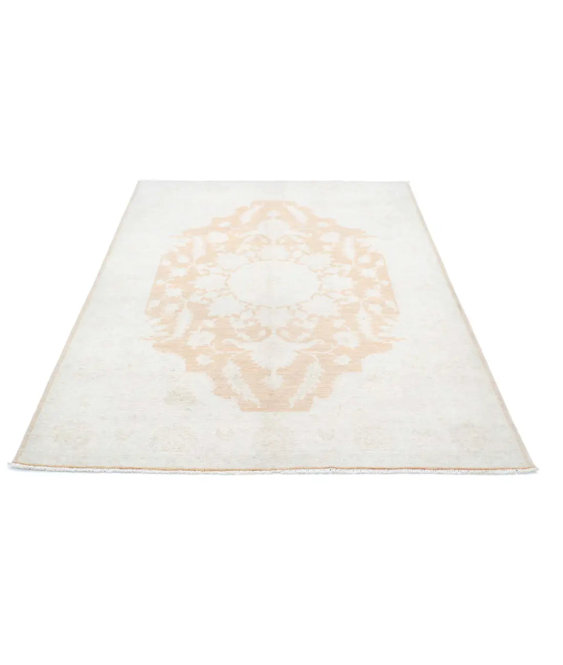 Hand Knotted Fine Ariana Ariana Wool Rug - 4'10'' x 6'9'' - Arteverk Rugs Area rug