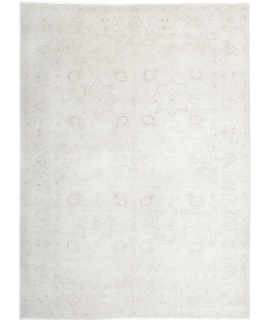Hand Knotted Fine Ariana Serenity Wool Rug - 6'4'' x 8'8''