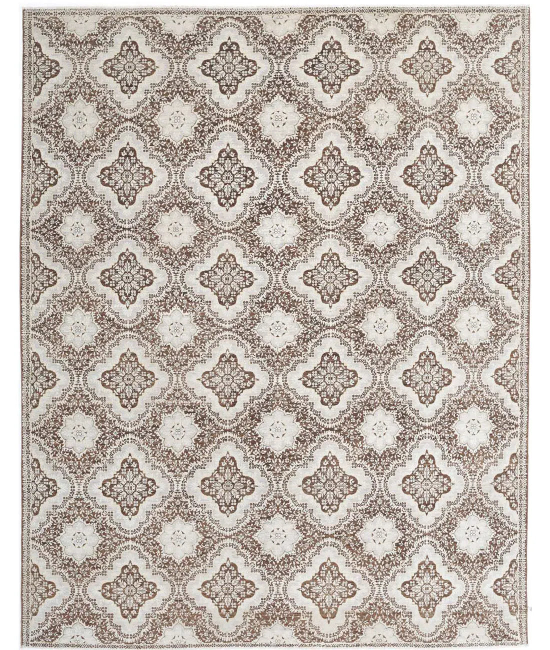 Hand Knotted Fine Artemix Wool Rug - 7'11'' x 10'0''