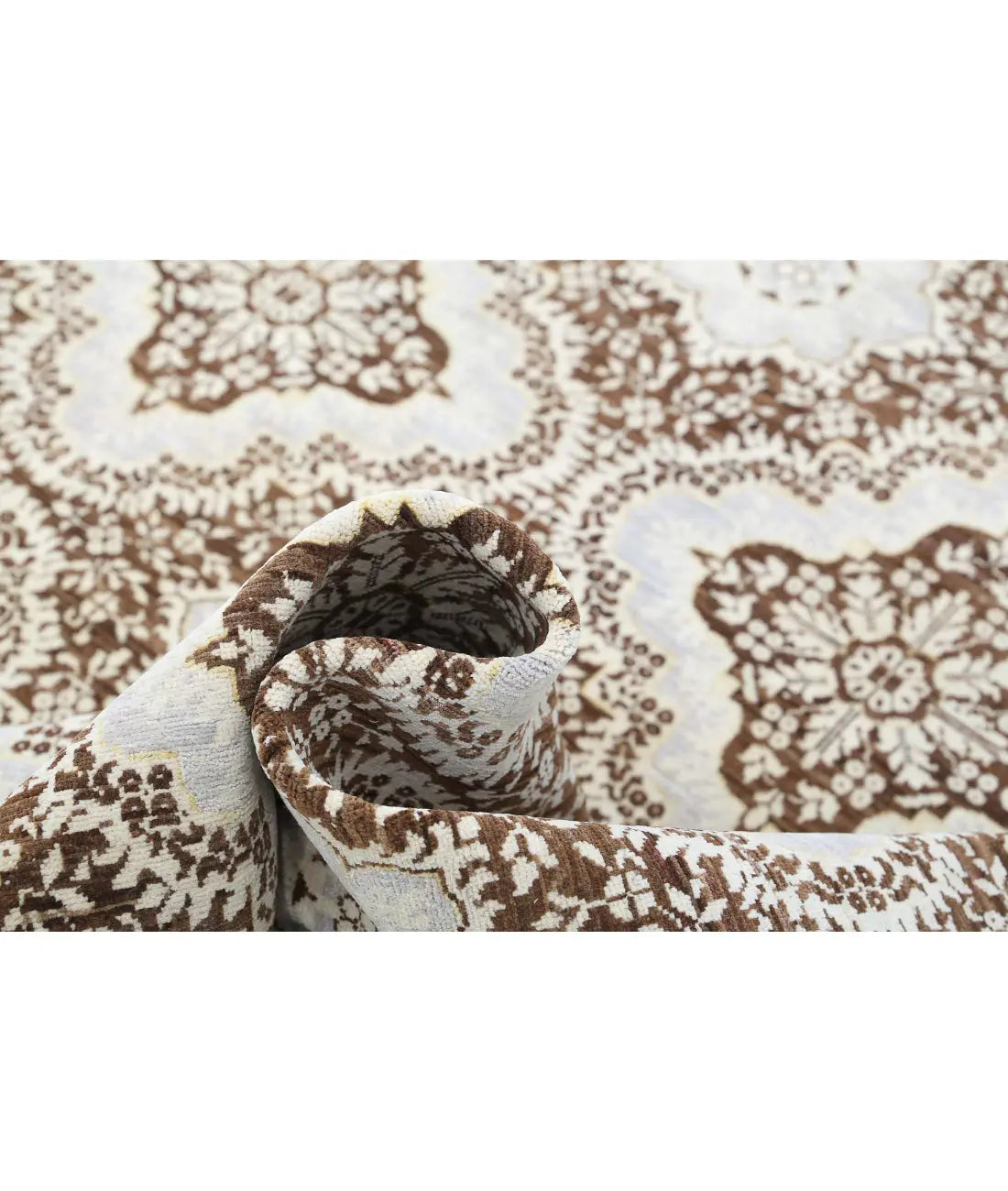 Hand Knotted Fine Artemix Wool Rug - 7'11'' x 10'0'' - Arteverk Rugs Area rug