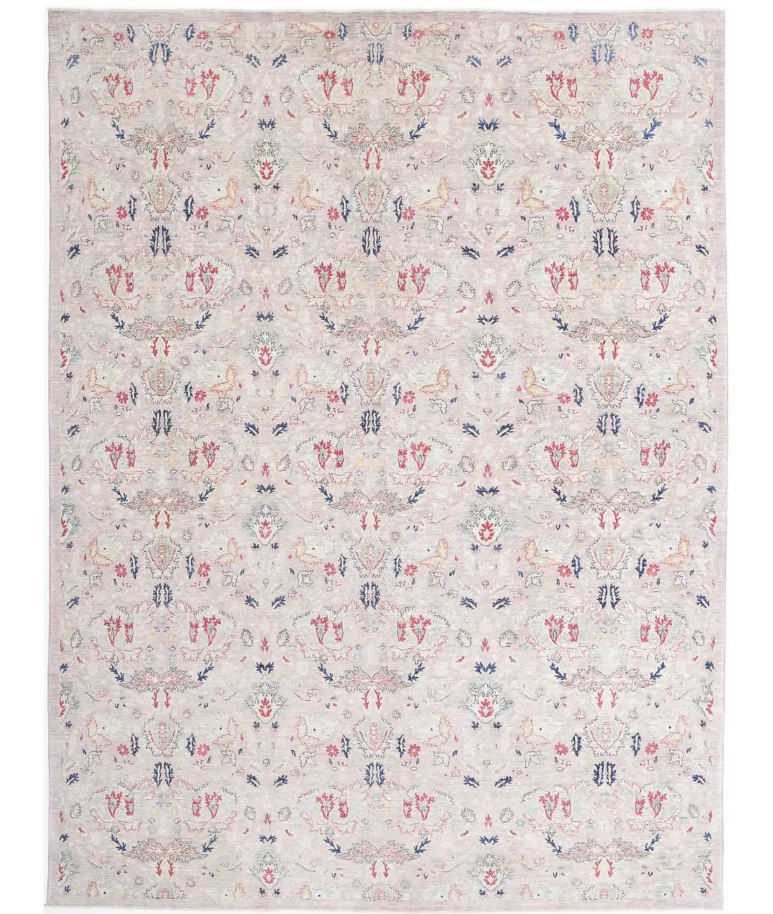 Hand Knotted Fine Artemix Wool Rug - 8'10'' x 11'9''