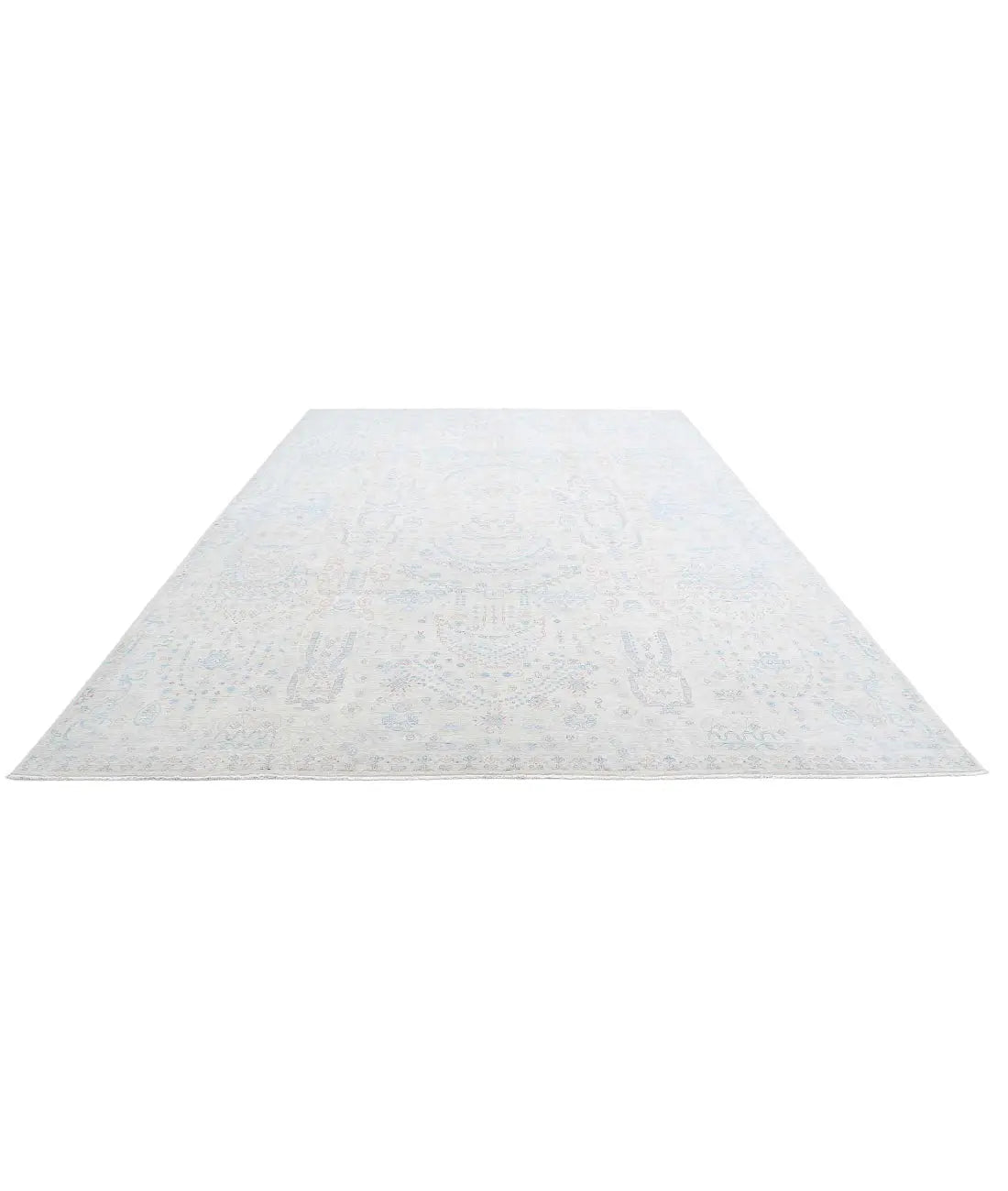 Hand Knotted Fine Artemix Wool Rug - 9'10'' x 13'8'' - Arteverk Rugs Area rug