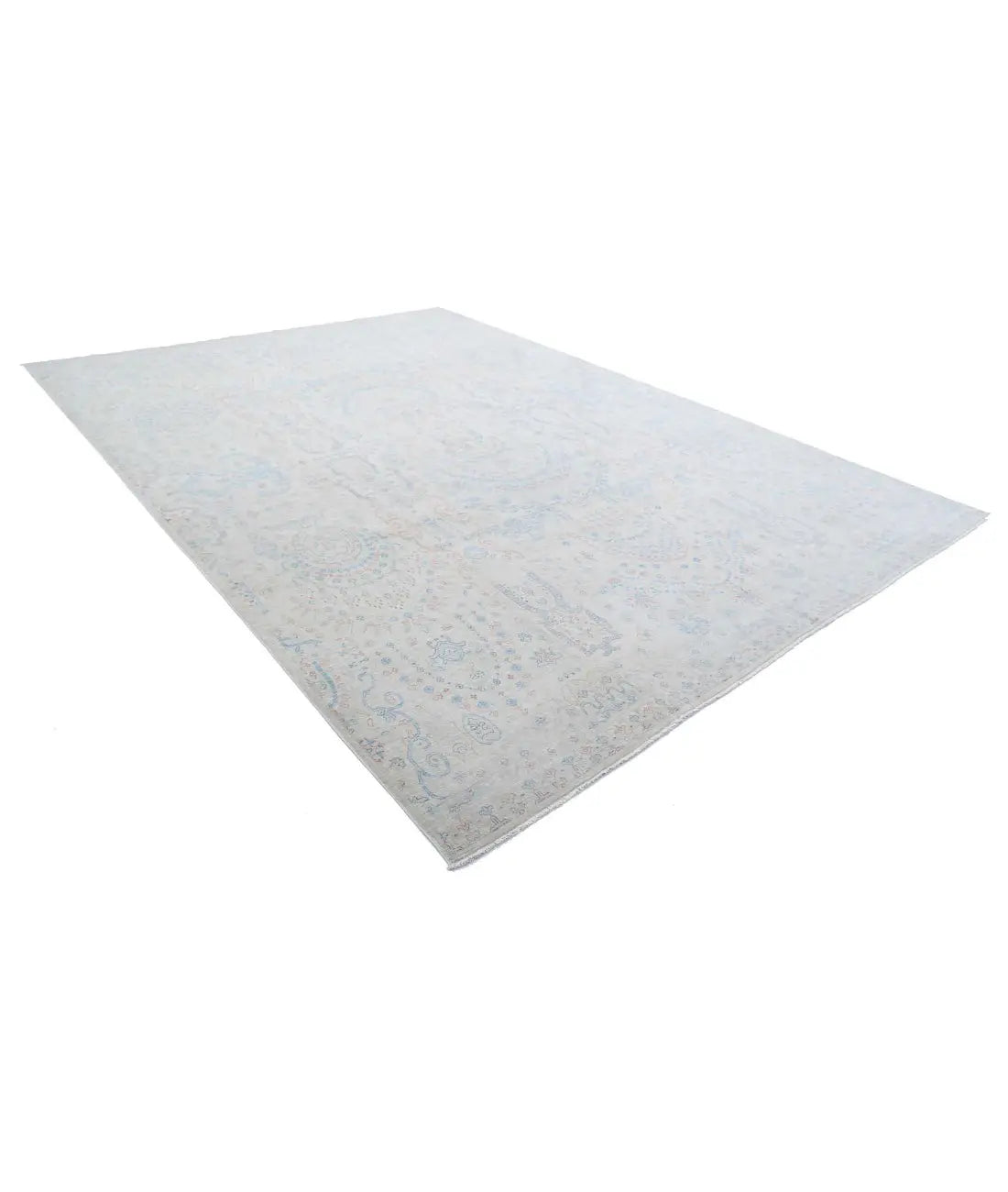 Hand Knotted Fine Artemix Wool Rug - 9'10'' x 13'8'' - Arteverk Rugs Area rug