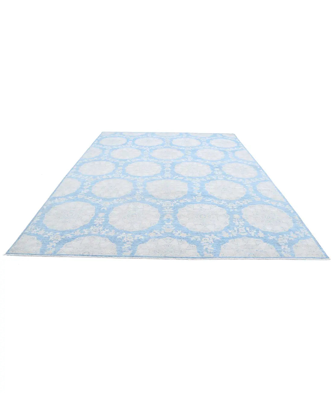 Hand Knotted Fine Artemix Wool Rug - 9'2'' x 12'0'' - Arteverk Rugs Area rug