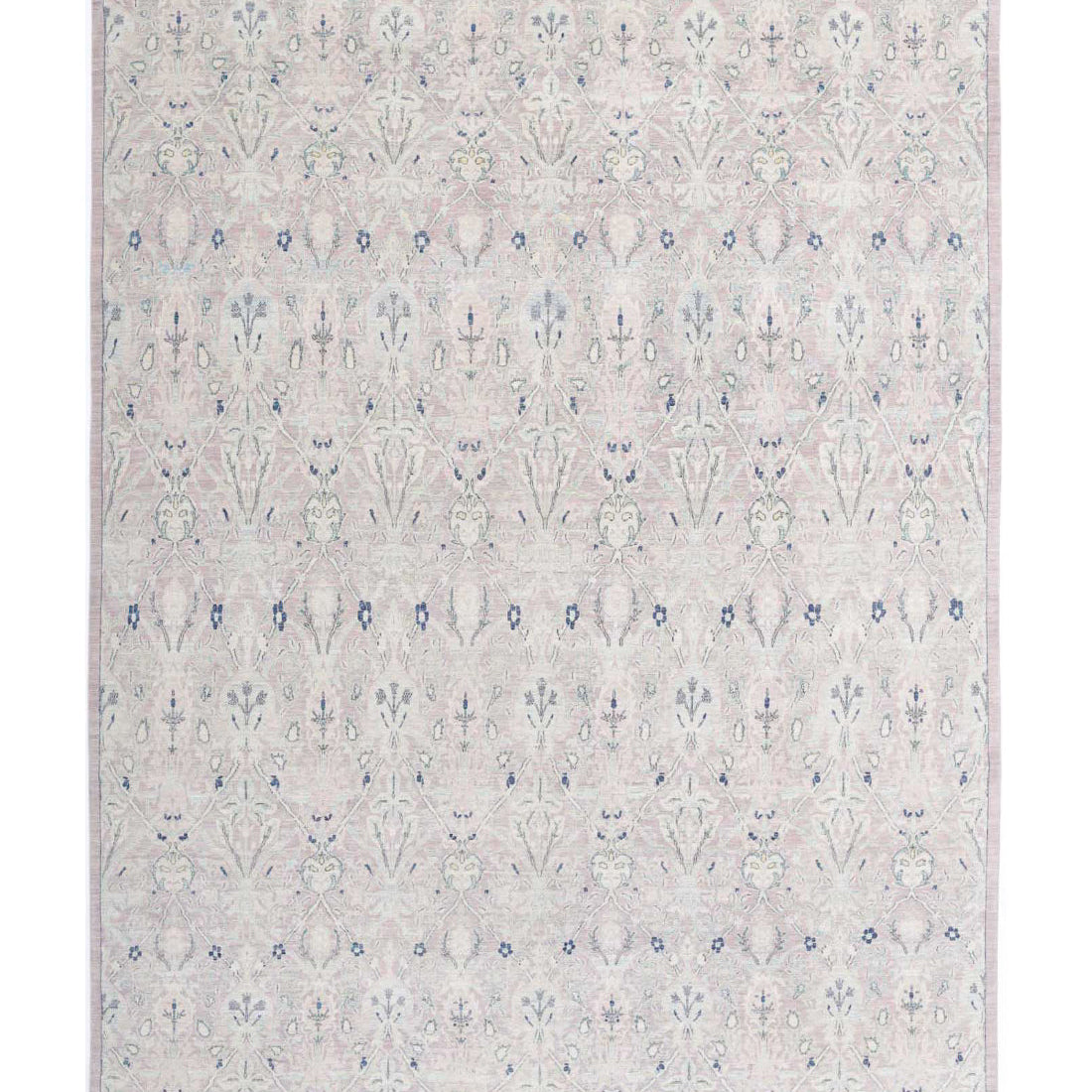 Hand Knotted Fine Artemix Wool Rug - 9'9'' x 13'7''