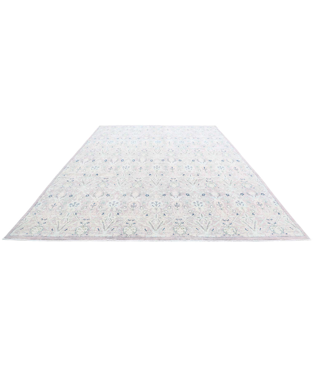 Hand Knotted Fine Artemix Wool Rug - 9'9'' x 13'7''