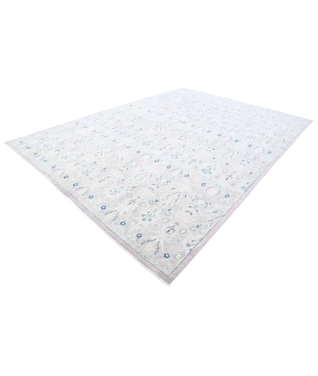 Hand Knotted Fine Artemix Wool Rug - 9'9'' x 13'7''