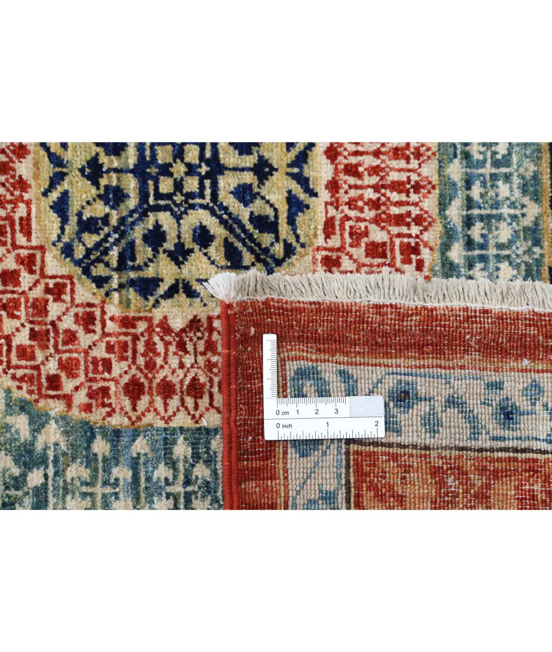 Hand Knotted Fine Mamluk Wool Rug - 9'10'' x 13'3'' - Arteverk Rugs Area rug