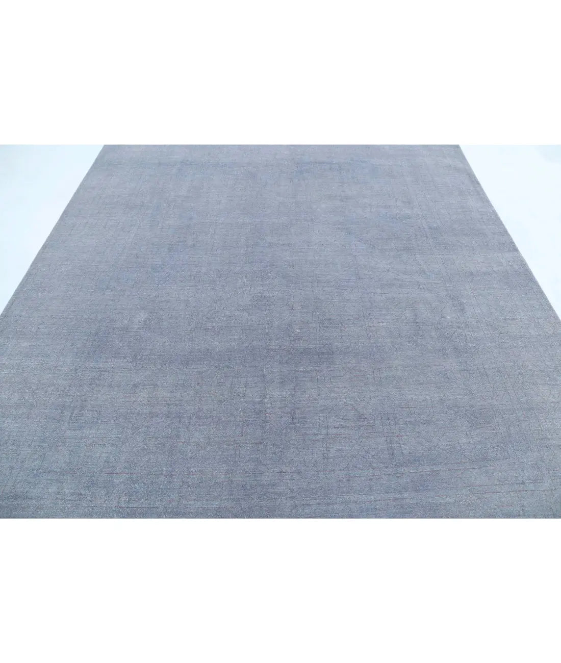 Tapis en laine fine surteinte nouée à la main - 7'11'' x 9'1''