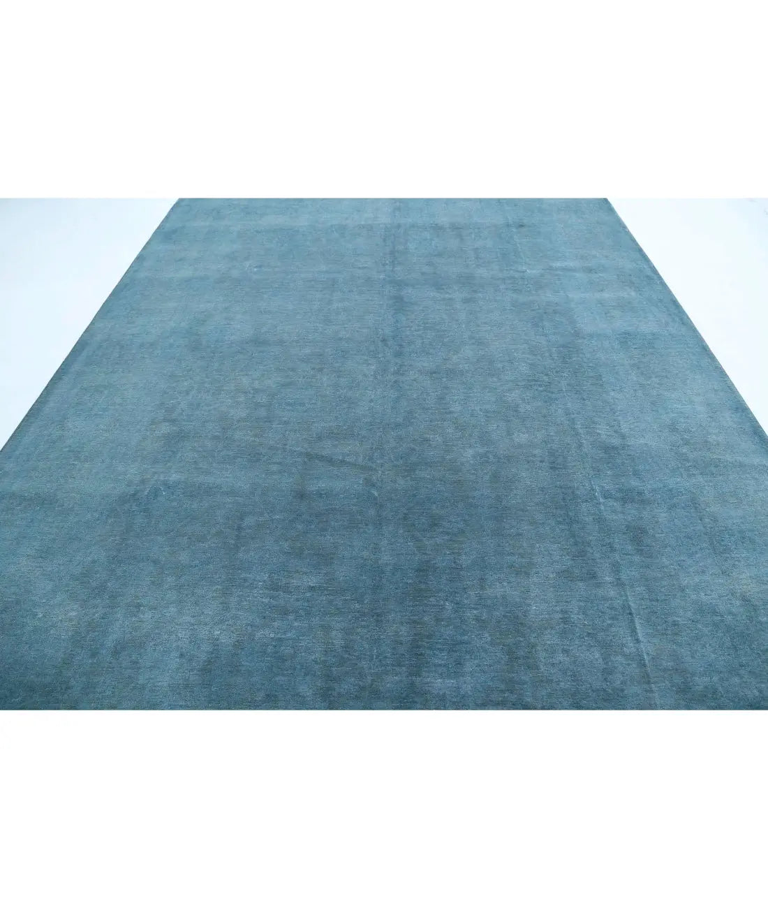 Hand Knotted Fine Overdye Wool Rug - 9'0'' x 11'11'' - Arteverk Rugs Area rug