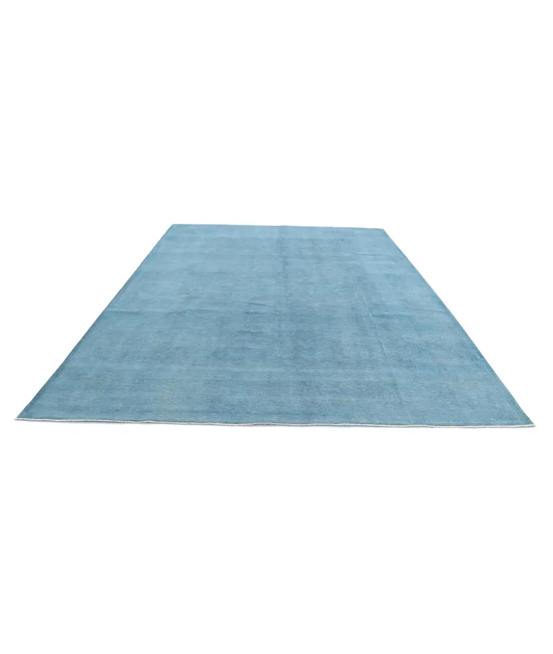 Hand Knotted Fine Overdye Wool Rug - 9'0'' x 11'11'' - Arteverk Rugs Area rug