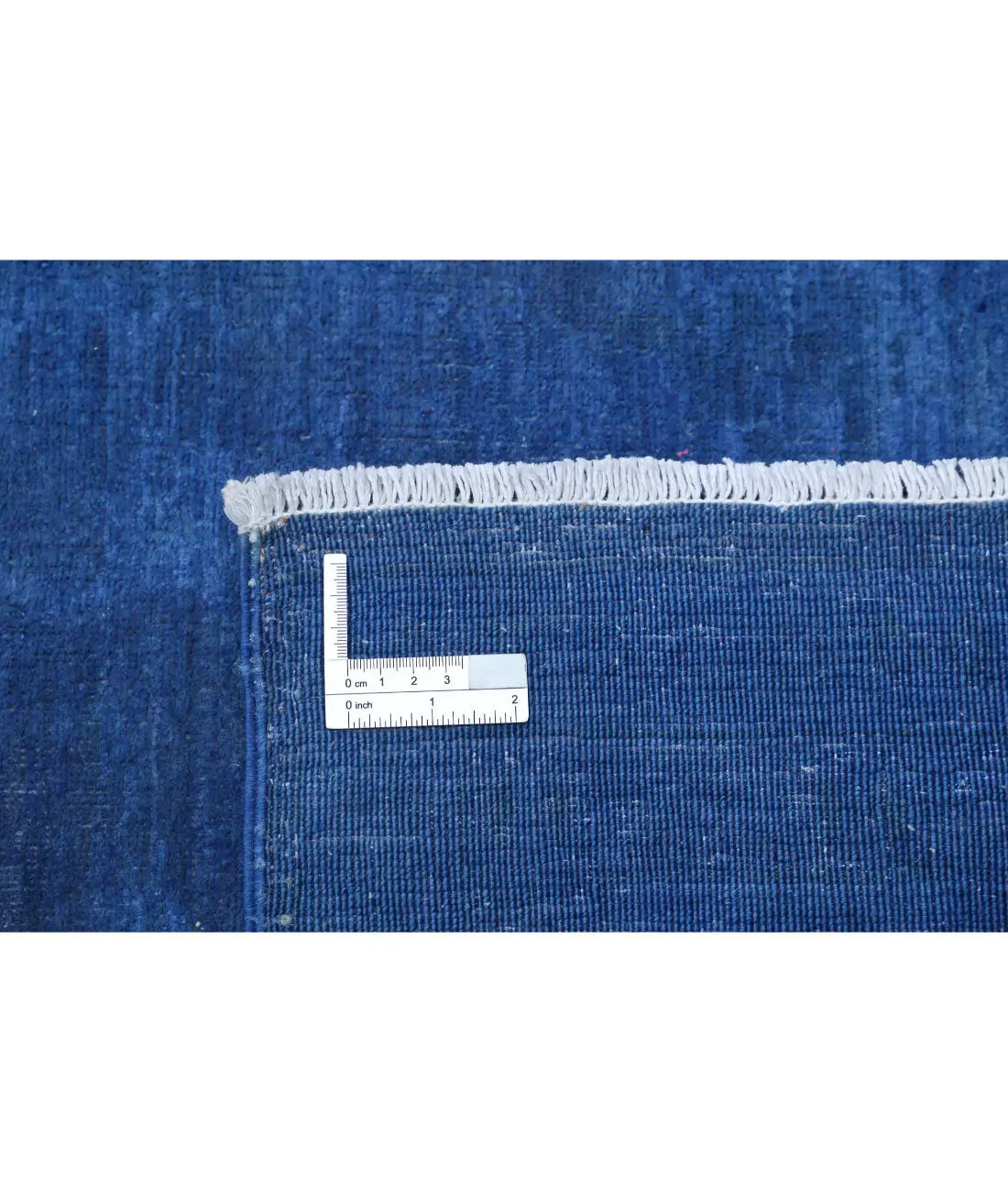 Tapis en laine fine surteinte nouée à la main - 9'7'' x 13'6''