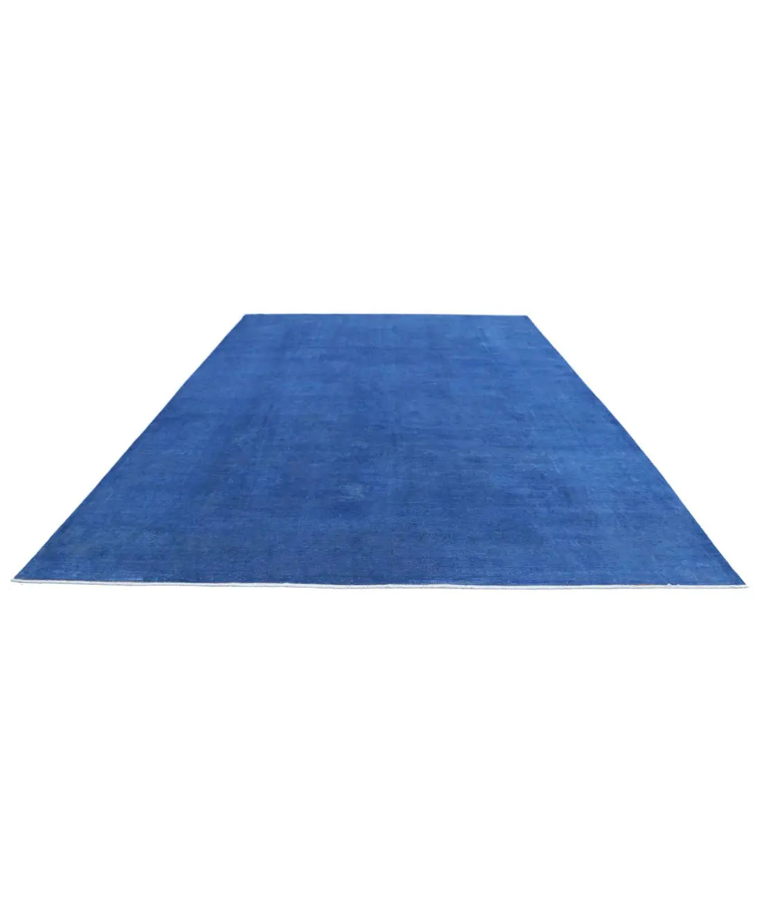 Tapis en laine fine surteinte nouée à la main - 9'7'' x 13'6''