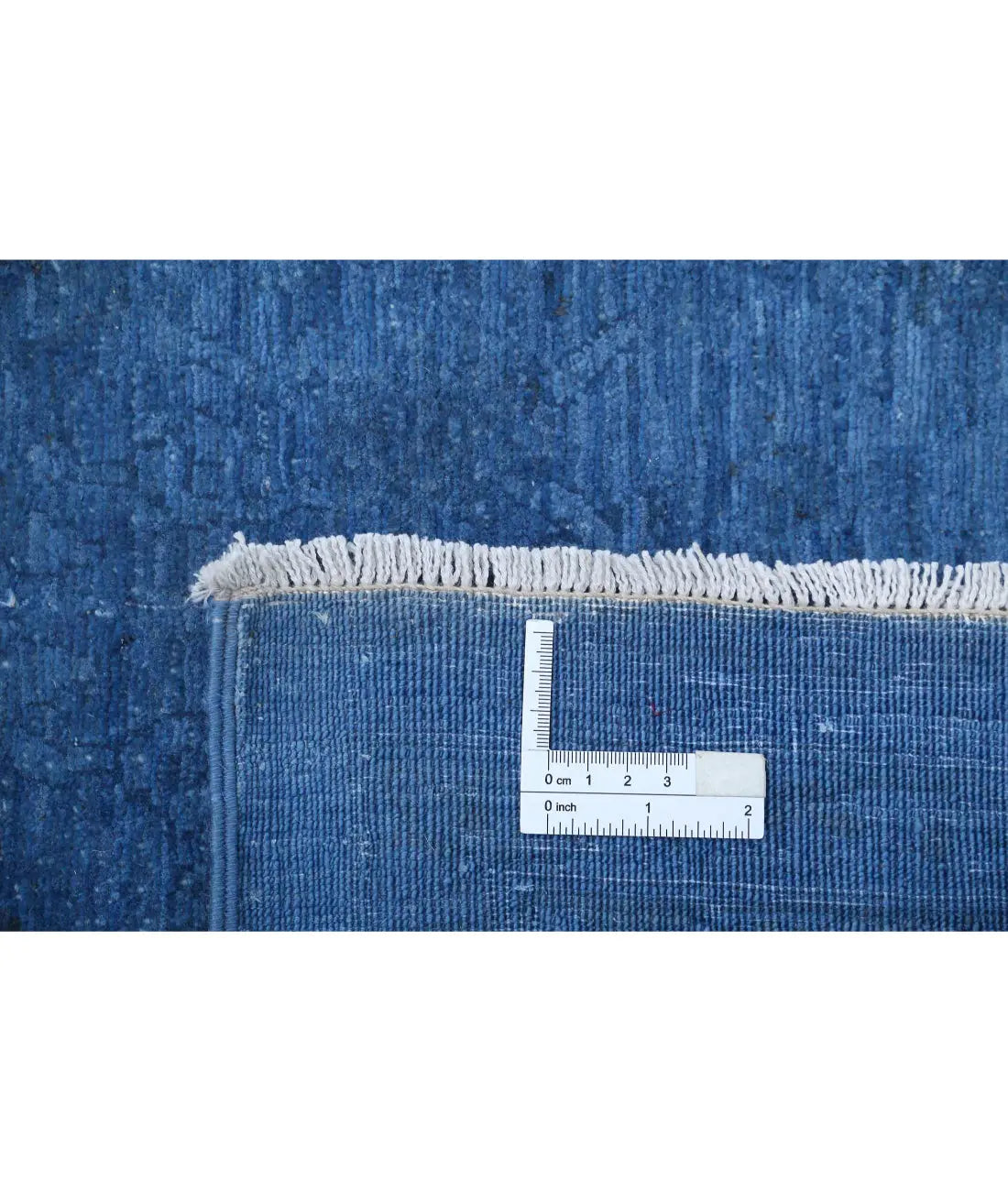 Hand Knotted Fine Overdye Wool Rug - 9'8'' x 13'7''