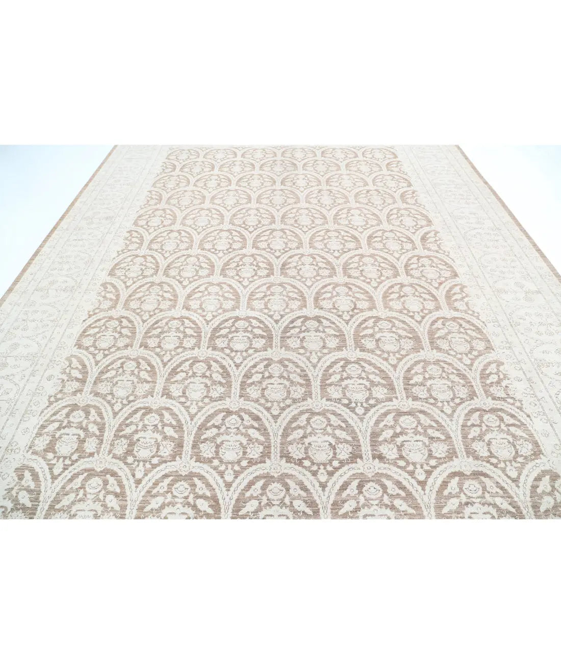 Hand Knotted Fine Serenity Wool Rug - 10'1'' x 13'4'' - Arteverk Rugs Area rug
