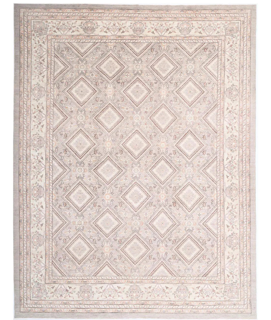 Hand Knotted Fine Serenity Wool Rug - 13'4'' x 17'6''