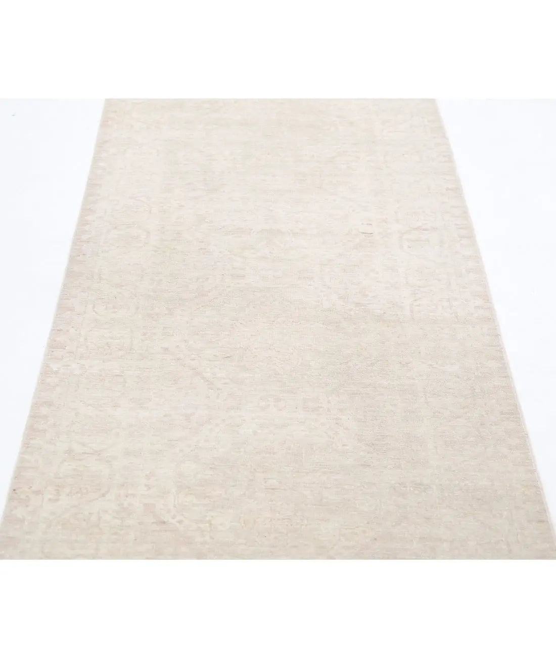 Alfombra de lana fina Serenity anudada a mano - 2'10'' x 9'6''