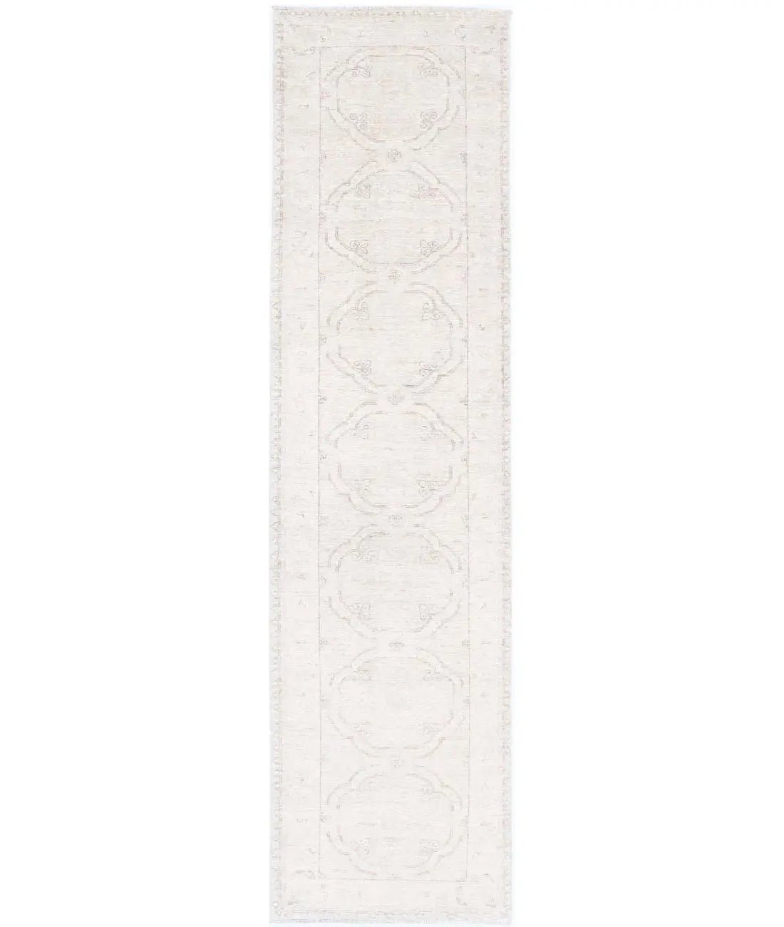 Hand Knotted Fine Serenity Wool Rug - 2'4'' x 10'2''