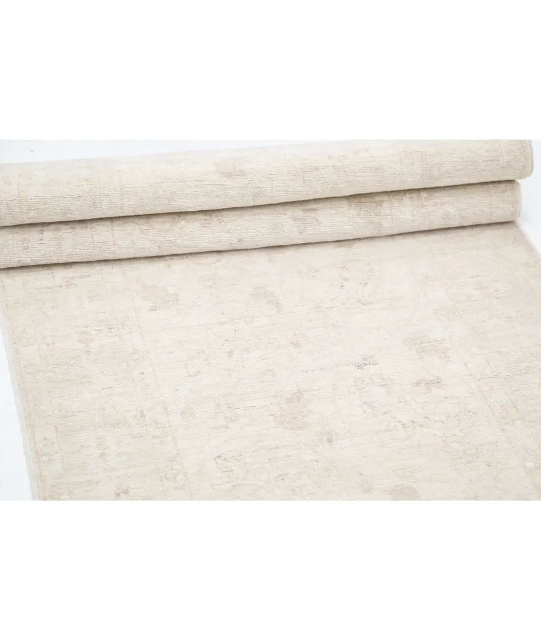 Tapis en laine fine sérénité nouée à la main - 2'9'' x 9'3''