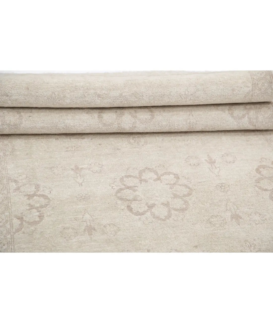 Alfombra de lana fina Serenity anudada a mano - 3'0'' x 9'10''