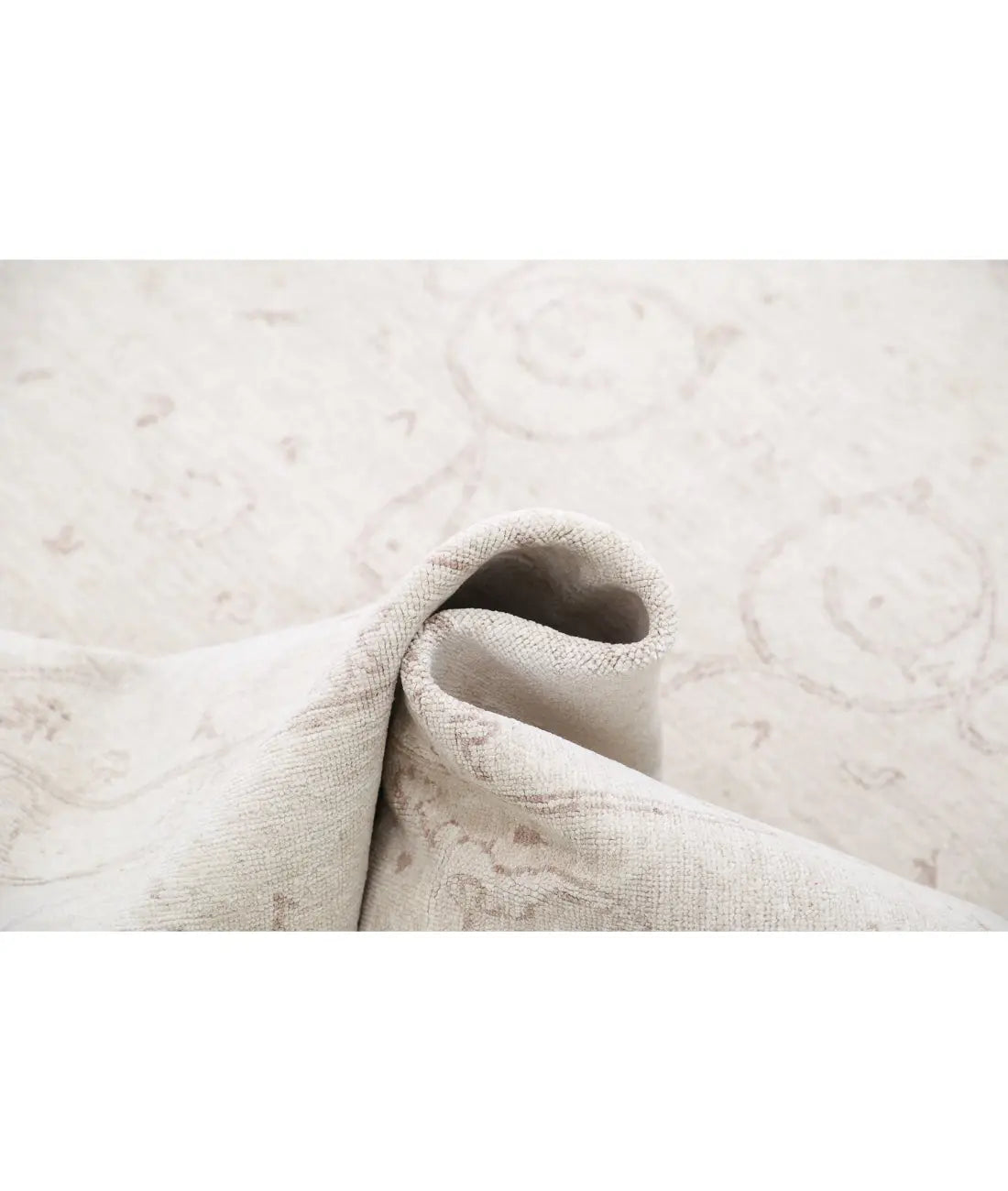 Tapis en laine fine sérénité nouée à la main - 5'11'' x 9'4''