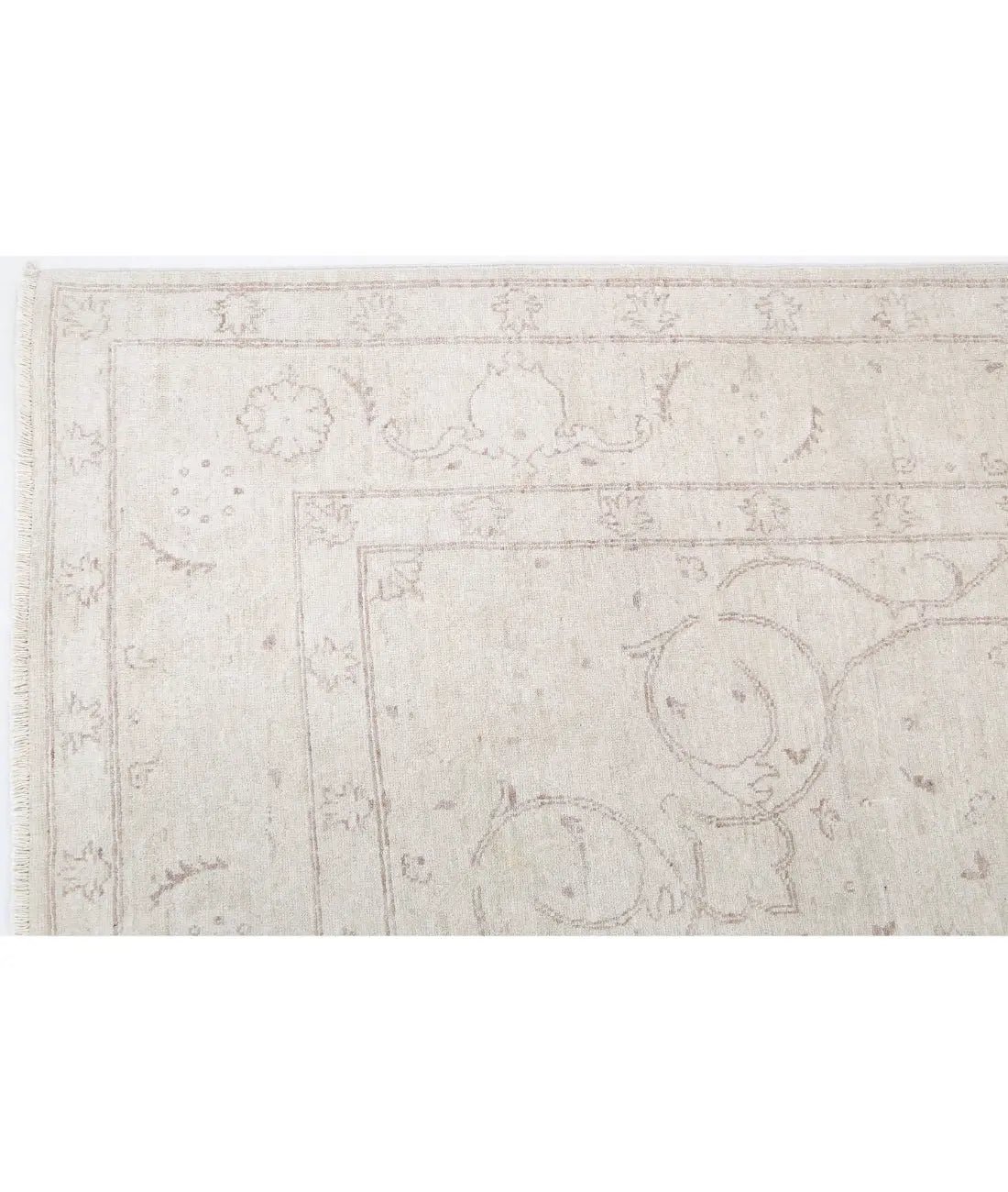 Tapis en laine fine sérénité nouée à la main - 5'11'' x 9'4''