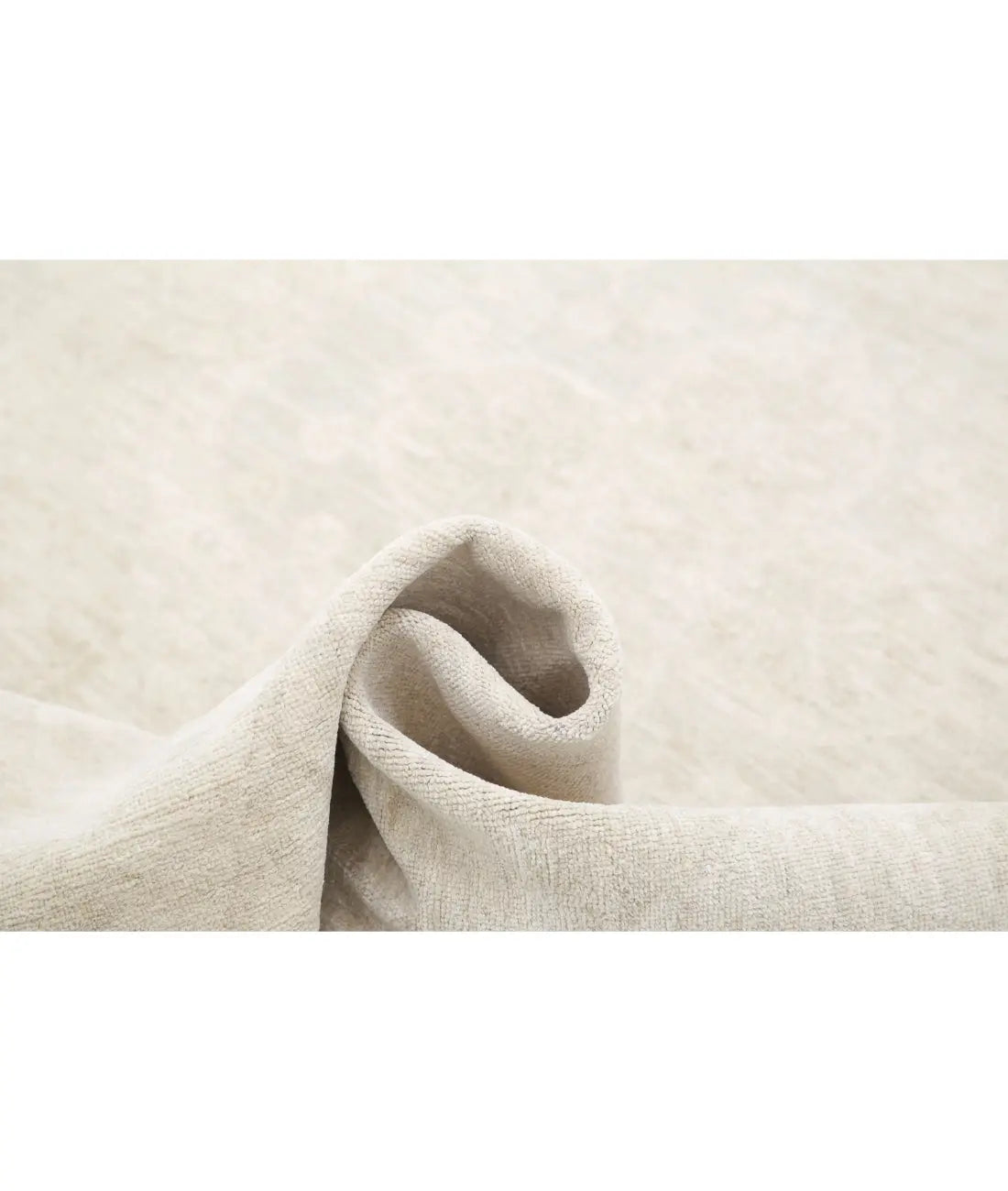 Alfombra de lana fina Serenity anudada a mano - 5'2'' x 15'0''