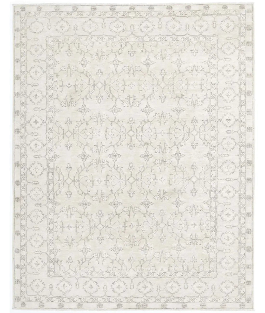 Hand Knotted Fine Serenity Wool Rug - 6'0'' x 7'9''