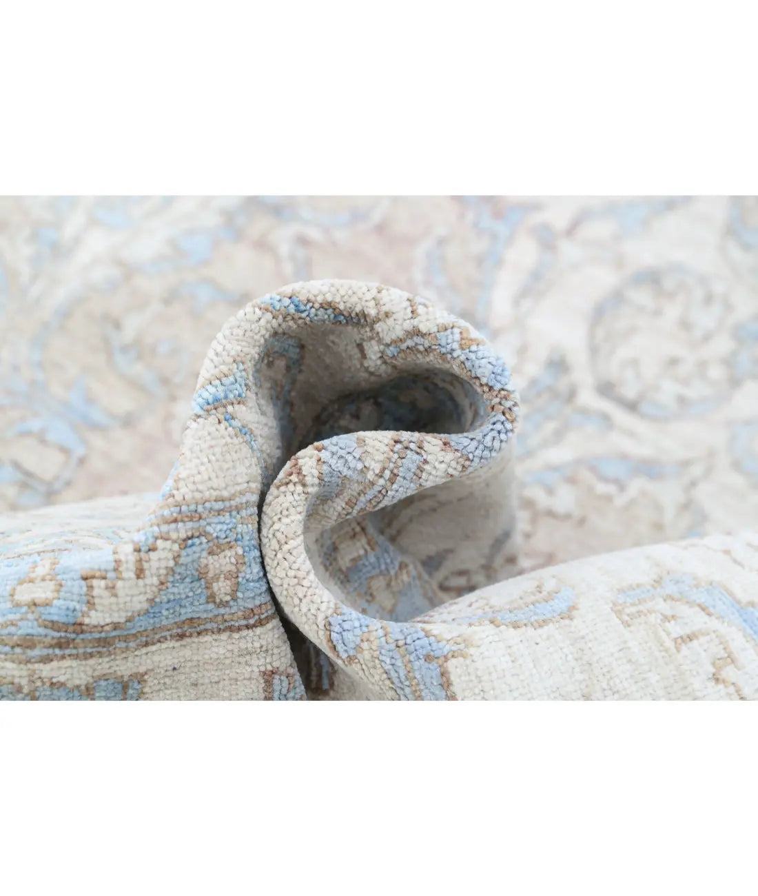 Hand Knotted Fine Serenity Wool Rug - 6'3'' x 9'1'' - Arteverk Rugs Area rug