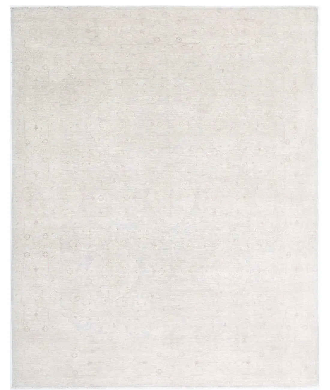 Hand Knotted Fine Serenity Wool Rug - 7'10'' x 9'10''