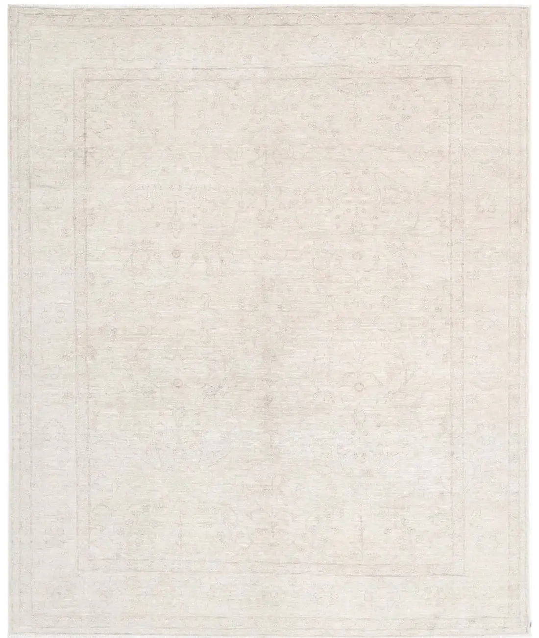 Hand Knotted Fine Serenity Wool Rug - 7'10'' x 9'9''